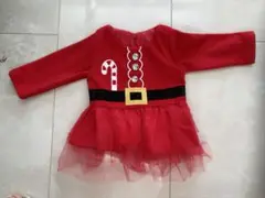 80サイズ(6-12M)サンタ チュニック♡クリスマス コスプレ 衣装