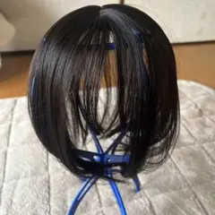 黒 前髪ウィッグ ミディアム