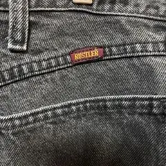 RUSTLER ブラックデニム 36×30