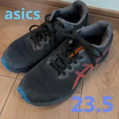 asics スニーカー 23.5cm ブラック
