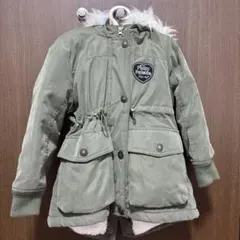 PINKY PALETTE カーキ色コート 120㎝