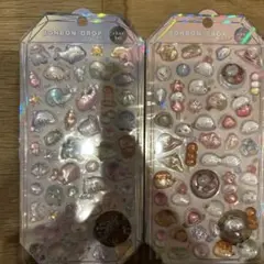 ボンボンドロップシール　シャーベット　２枚