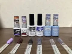 CanDo キャンドゥ ジェルネイル・ラメ・マグネット・フラッシュ 6本セット