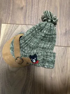 ニット帽　ミキハウス　DOUBLE.B