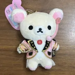 リラックマストア　ぶらさげぬいぐるみ コリラックマ　アイドル　ピンク　未使用