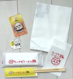 ちいかわラーメン豚 ノベルティセット