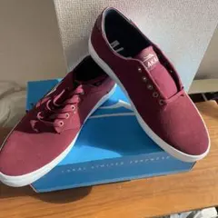 新品 LAKAI PORTER ラカイ ポーター スニーカー 黒　バーガンディのサムネイル