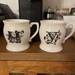 FRANC 花模様 マグカップ H Y セット