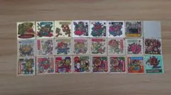メンコシート　１１シート　ミッキー　エノケン　おばけ　ポパイ　ターザン メンコシート 11シート ミッキー エノケン おばけ ポパイ ターザン