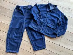 デニムジャケット パンツ セットアップ
