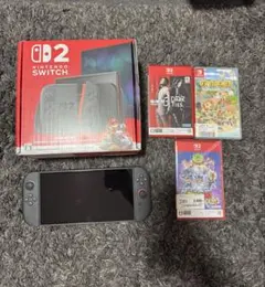 美品 2回ほど使用 Nintendo Switch2 本体 ソフト4本セット - メルカリ