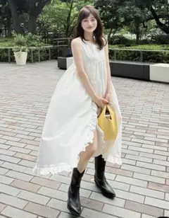bibiy BIANCA LONG DRESS - メルカリ