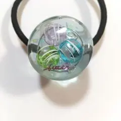 レジン ヘアゴム 水風船 ヨーヨー カラー選べますNo.1595 - メルカリ