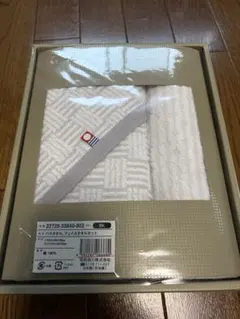 昭和西川 今治産 バスタオル フェイスタオルセットのサムネイル