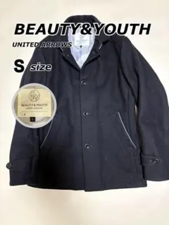 【ＵＡ】BEAUTY&YOUTH ウールコート Sサイズ 黒