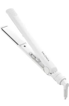 SALONIA ヘアストレートナー 24mm SL-004SAW　ホワイト