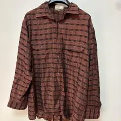Couture Hanabishi チェック柄シャツ Lサイズ