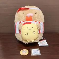 すみっコぐらし ラウンドワン ステッカー おおきなころっと ぬいぐるみ とんかつ