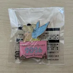 ディズニーランド　ジャングルカーニバル　2026ティンカーベル ピンバッジ