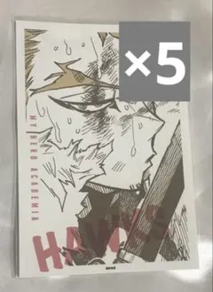 ヒロアカ原画展　ワンシーンカードコレクション　ホークス