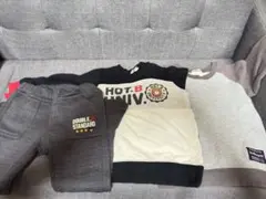 DOUBLE.B トレーナー 100cm スウェットシャツ パンツセット