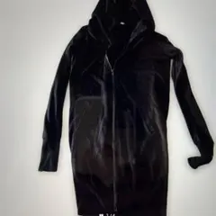 値下げ⭐︎SＬＹジップアップパーカー ロング丈 ブラック 黒