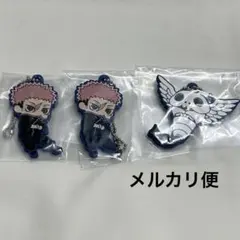 呪術廻戦　でふぉラバ　キーホルダー　虎杖　コガネ