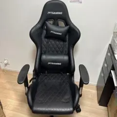 PTGAMING ゲーミングチェア ブラック