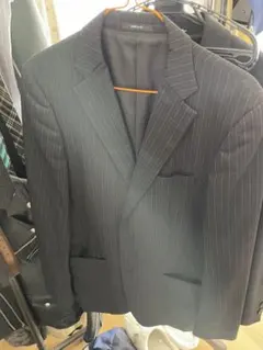 COMME CA ISM ストライプ ビジネススーツ M