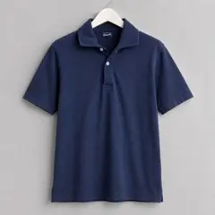 Drumohr】ドルモア 鹿の子ポロシャツ XL モカブラウン イタリア製