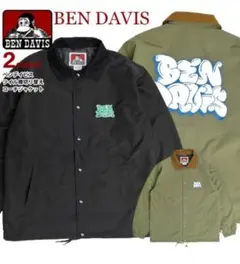 BEN DAVIS コーチジャケット ベンデイビス　　黒　BEN-1985