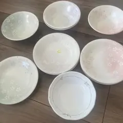 桜模様の食器セット 10枚　セット