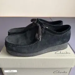 Clarks Wallabee EVO 7 1/2サイズ ブラック 箱あり