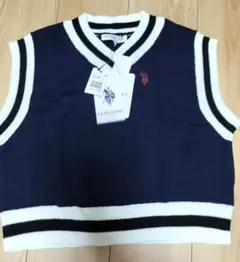 新品未使用タグ付き☆U.S.POLO ASSN. ニットベスト