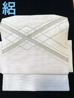 ♦️逸品 渦巻き模様 絽綴れ名古屋帯の作り帯 - メルカリ