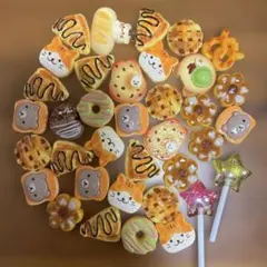 スイーツモチーフ デコレーションパーツ 約35個