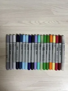 コピック19本セット マーカー 色見本付き