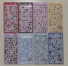 正規品　ボンボンドロップシール　サンリオ moji 8枚セット　コンプリート