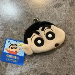 クレヨンしんちゃん 顔型 財布　がまぐち　キャラがま