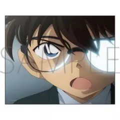 名探偵コナン　黒鉄の魚影　キャンバスボード　江戸川コナン