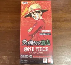 ワンピースカードゲーム 【受け継がれる意思】box テープカット - メルカリ
