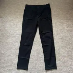 GU ストレッチスリムチノ ブラック　73