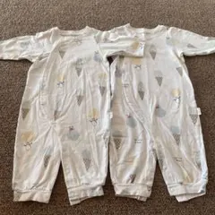 ジェラートピケ　2wayカバーオール　506070 双子