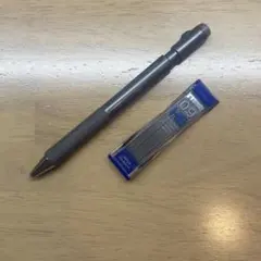 コクヨ 鉛筆シャープ0.9mm 本体と芯セット グレー