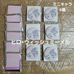 ヒロ　ウィッシュミーメル　缶バッジ　カラフルピーチ　ミニキャラ　サンリオ