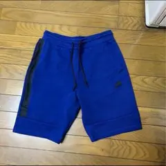 NIKE テックフリース ハーフパンツ ブルー ★
