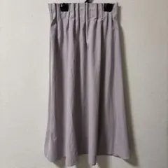 送料込/しまむら ロングフレアスカート