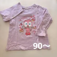 ドキンちゃん キャラクターTシャツ 薄紫　90 100