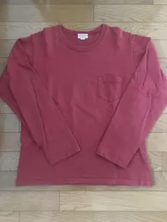 BUTCHER PRODUCTS 長袖カットソー ロット273 レッド 42のサムネイル