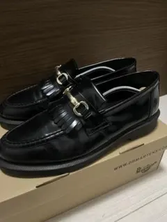 Dr.Martens ADRIAN スナッフルローファー UK8 チェリーレッド - メルカリ